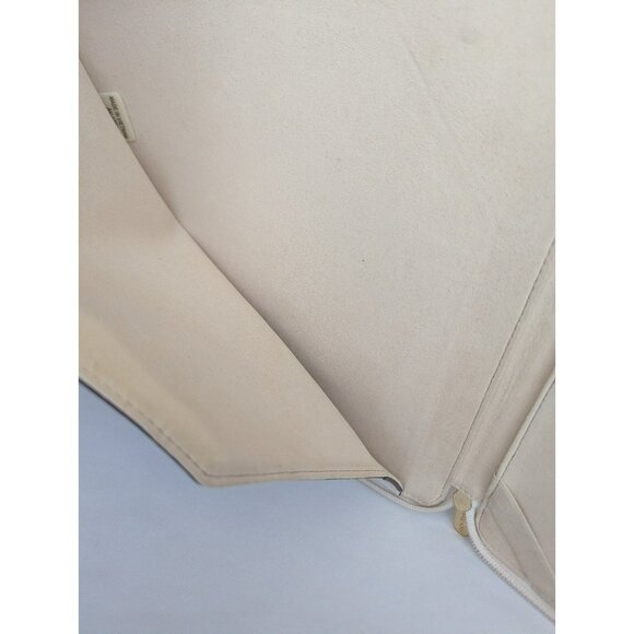 Michael Kors Ipad Tablet Zip Around Saffiano Case Holder Colorblock Gray/Grey - Picture 9 of 12